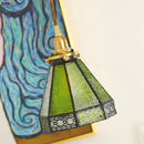 Axyaa Nordic Glass Copper Pendant Lamp - Vintage Style LED Lighting