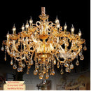 Axyaa Luxury Crystal Villa Chandelier - Modern Big Lustres