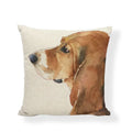 Axyaa Dog Breed Printed Pillow Cover 45X45cm