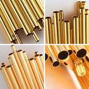 Axyaa Gold LED Wall Lamp - Modern Minimalist Indoor Light Fixture