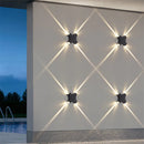 Axyaa 12W LED Wall Spotlight Outdoor Waterproof Indoor Sconce NR-274