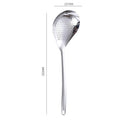 Axyaa Stainless Steel Skimmer Spoon Strainer Colander for Kitchen, 35.5x10.7cm