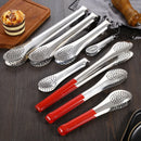 Axyaa Stainless Steel Buffet Tongs for Cooking and Baking