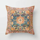 Axyaa Ethnic Style Short Plush Pillow Cover - Chinese Printing Sofa Cushion Cover