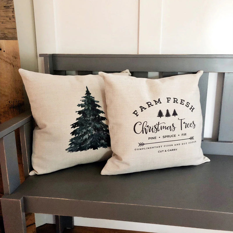 Nordic Linen Pillow Cover 18x18 for Sofa, Living Room Decor - Axyaa