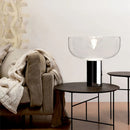 Axyaa Clear Glass LED Table Lamp Gold Plating Nordic Design