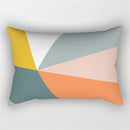 Axyaa Velvet Lumbar Pillow Cover for Sofa and Bedroom