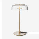 Nordic Gold Iron Table Lamp for Living Room, Bedroom, Study - Axyaa Glass Standing Lamp