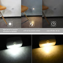Axyaa Motion Sensor LED Under Cabinet Light - Smart Night Lamp for Wardrobe and Closet