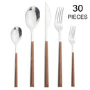Axyaa Stainless Steel Cutlery Set for Dining - 20-Piece Complete Tableware Collection