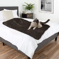 Axyaa Waterproof Pet Blanket: Soft Plush Reversible Cover for Bed & Couch
