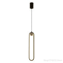 Axyaa Nordic Minimalist LED Chandelier for Bedroom and Living Room