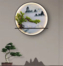Axyaa Chinese Style Wall Lamp for Tea Room Staircase Aisle Living Room