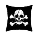 Axyaa Halloween Anime Polyester Cushion Cover Ghost Skull Pumpkin Throw Pillow