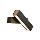 Axyaa Nordic Rotating Wall Lamp, Modern Minimalist LED Bedroom Lighting
