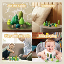 Axya Forest Trees Wooden Building Blocks for Children's Creative Play