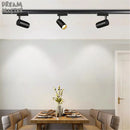 Axyaa 30W Zoomable COB LED Track Light for Shop Rail Spot Lighting