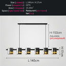 Axyaa Glass Hanging Pendant Light for Dining Room, Bedroom, and Bar