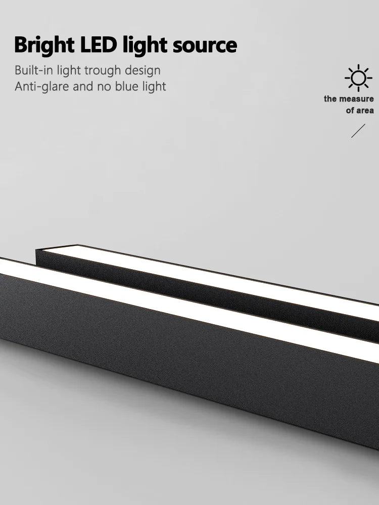 Axyaa Ceiling Lamp: Minimalist Long Aisle Hallway Balcony Cloakroom Light