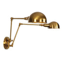 Axyaa Bronze Vintage Double Arm Wall Sconce for Living Room