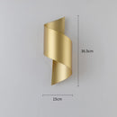 Axyaa Nordic LED Wall Lights for Bedroom and Stairs, Modern Indoor E27 Luxury Lighting 110-240V