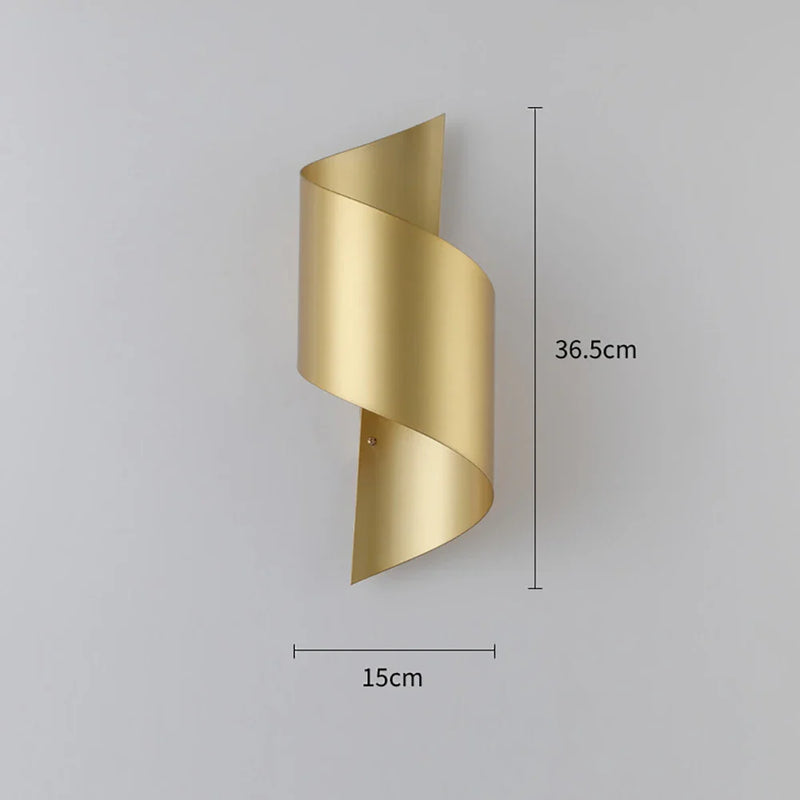 Axyaa Nordic LED Wall Lights for Bedroom and Stairs, Modern Indoor E27 Luxury Lighting 110-240V