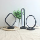 Axya Modern Black Ring LED Table Lamp for Bedroom Decor and Reading