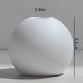 Axyaa Abstract Flower Vase | Modern Home Decor | Ceramic Hydroponic Craft