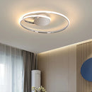 Axyaa Chrome LED Ceiling Lights for Modern Home Décor.
