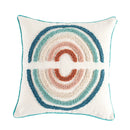 Floral Rainbow Cushion Cover by Axyaa - 45x45cm/30x50cm Loop Tufting Home Décor