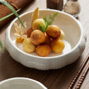 Axyaa Irregular Ceramic Seasoning Bowls Soup Basins Dessert Plates Creative Tableware