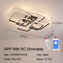 Axyaa Dimmable LED Ceiling Lights for Living Room and Bedroom