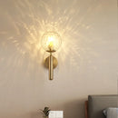 Axyaa Modern Glass Ball Wall Lamps for Bedroom, Living Room & Corridor Lighting