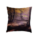 Axyaa Waterfall Maple Lake Forest Decor Pillow Cover Case