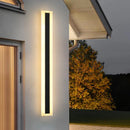 Axyaa Outdoor LED Strip Wall Lamp Aluminum IP65 Modern Sconce, Garden Porch Light