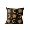 Nordic Cushion Cover Black 18x18 Double Side Printed for Living Room Sofa