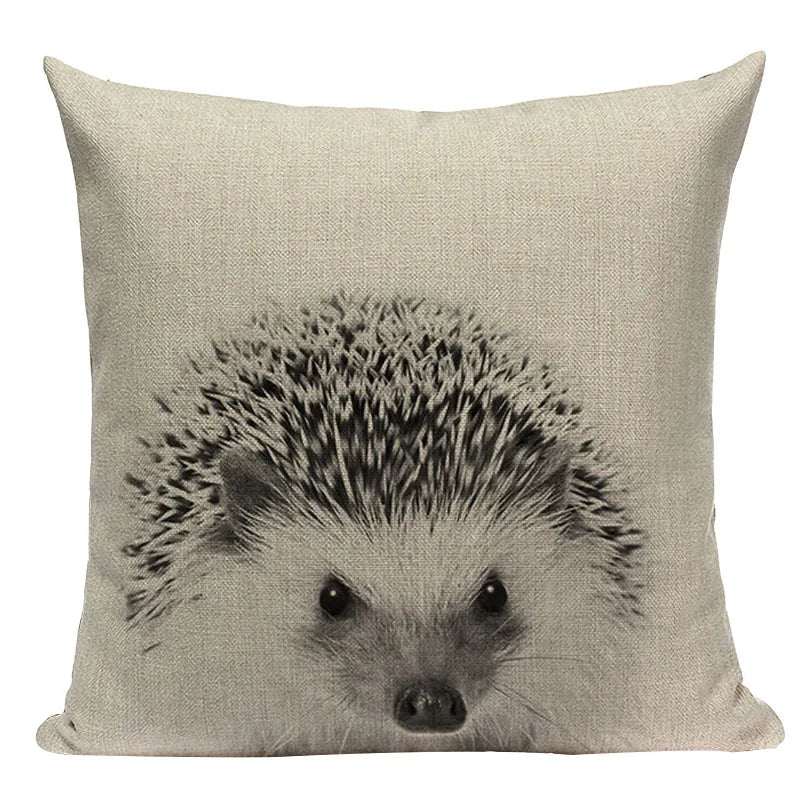 Axyaa Animal Print Cushion Covers - High Quality Decorative Pillows for Sofa