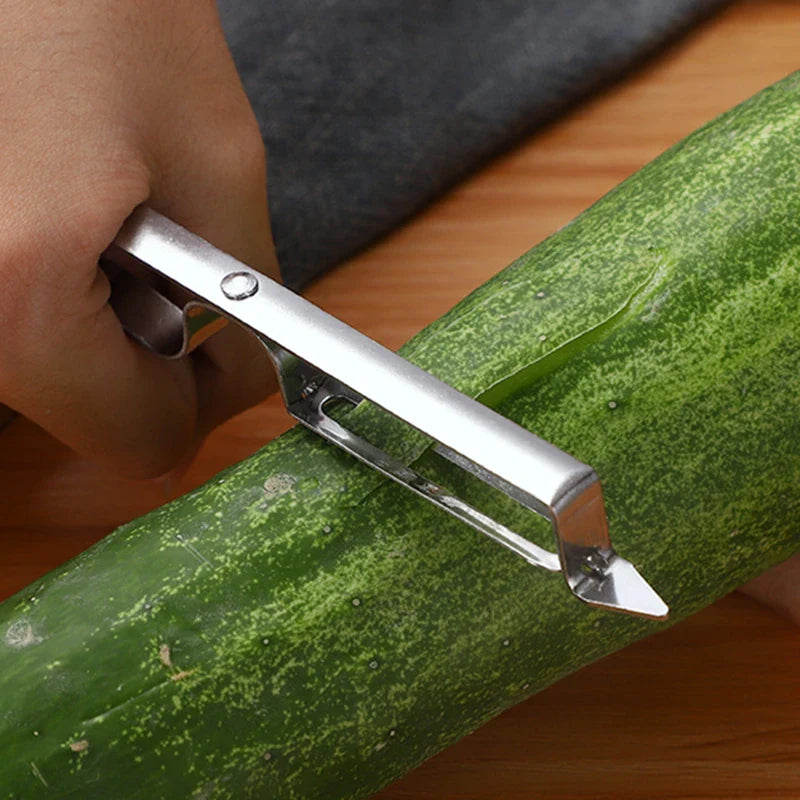 Axyaa Stainless Steel Peeler Slicer Grater for Fruits and Vegetables