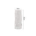 Axyaa Clear Glass Vase: Stylish Cylinder for Hydroponic Flowers and Home Decor