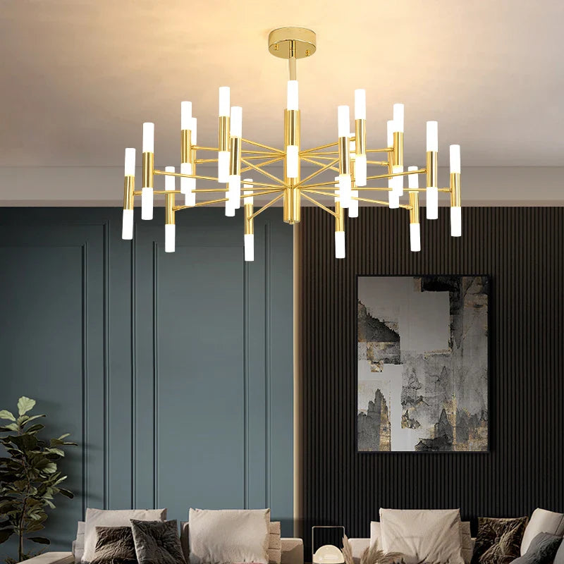 Nordic Pendant Chandelier Light for Living Room, Dining Room, Bedroom - Axyaa Brand