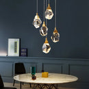 Axyaa Luxury Crystal Chandelier for Duplex Villa Stair, Living & Dining Room, Exhibition Hall