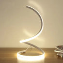 Axyaa LED Desk Lamp Dimmable Touch Switch Aluminum Bedroom Table Light