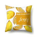 Fresh Fruits Watermelon Throw Pillow Covers by Axyaa