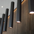Axyaa Hexagonal Nordic Chandelier for Modern Industrial Dining and Bar Lighting