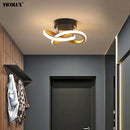 Axya LED Chandeliers: Modern Indoor Lighting for Bedroom, Hallway, Corridor, in White or Black