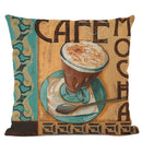 Axyaa Coffee Beans Cushion Cover - 45x45CM