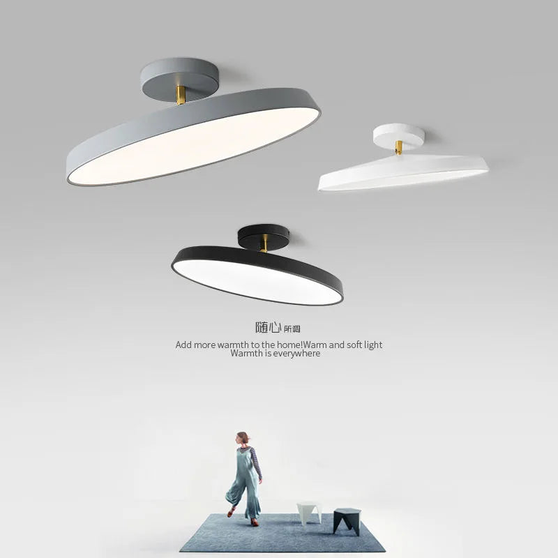 Axyaa Rotatable LED Ceiling Lamp for Modern Indoor Lighting