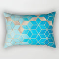 Axyaa Rectangle Lumbar Cushion Cover for Home Sofa Decoration