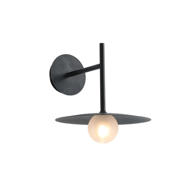 Axyaa Nordic Modern Flying Saucer Wall Lamp for Staircase, Aisle, Bedroom, Sconces