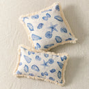 Axyaa Summer Beach Cushion Cover with Tassels for Home Decor